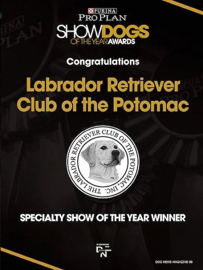 LRCP named Specialty Show of the Year winner 2019